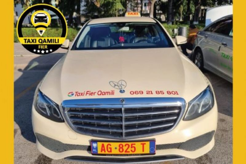 Taxi Fier Mbrostar, Taxi Fier qendra tregetare VIVA, Taxi Fier, Taxi Bur...